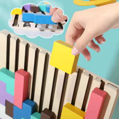 casse tete bois educatif