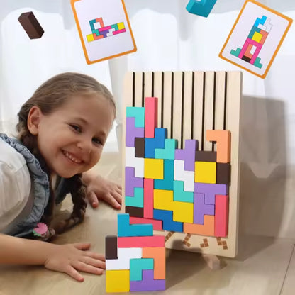 casse tete bois enfant