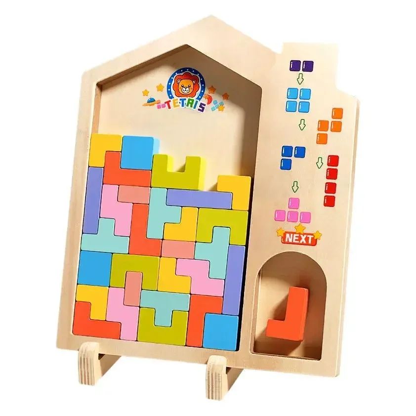 casse tete en bois Montessori | Eveil Sensoriel