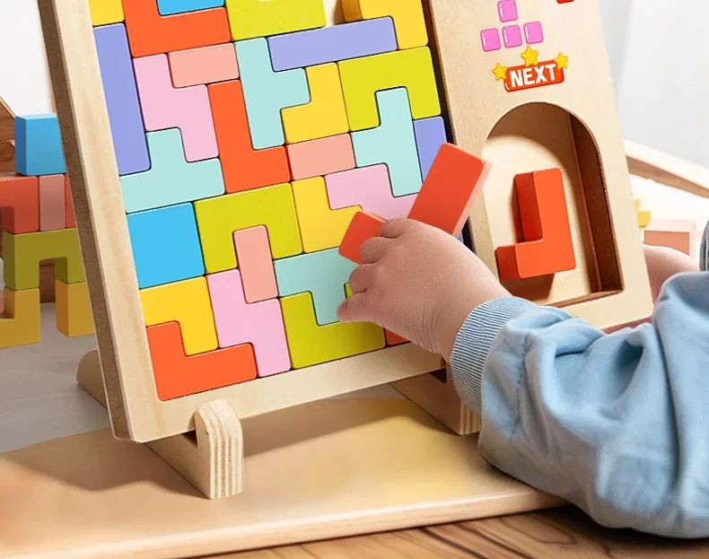 casse tete en bois Montessori | Eveil Sensoriel