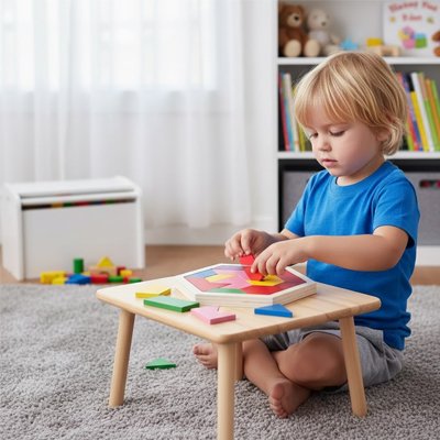 Casse-tete-en bois-enfant​