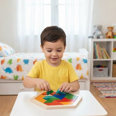 Casse-tête-en-bois-logique​