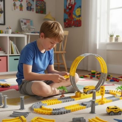 Circuit-voiture-electrique-enfant-pédagogique        
