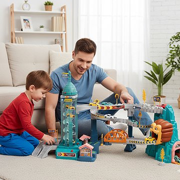 Circuit-voiture-enfant-famille
