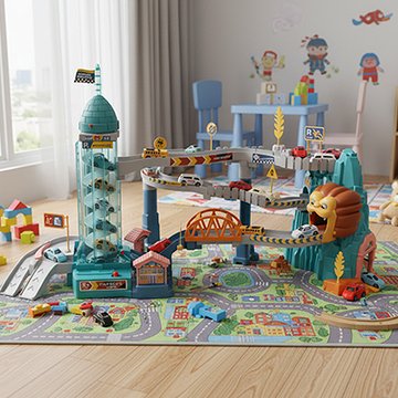 Circuit-voiture-enfant-logique