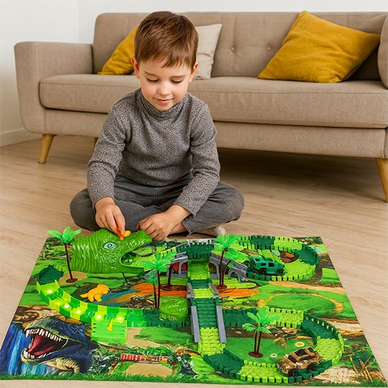 Circuit-voiture-enfant-prehistorique