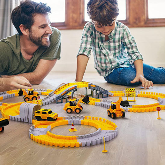 lien familiaux circuit voiture enfant