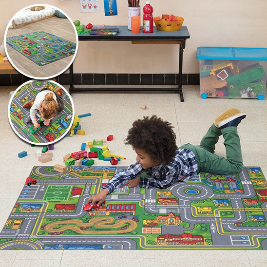 Tapis circuit voiture | Aventure Kids